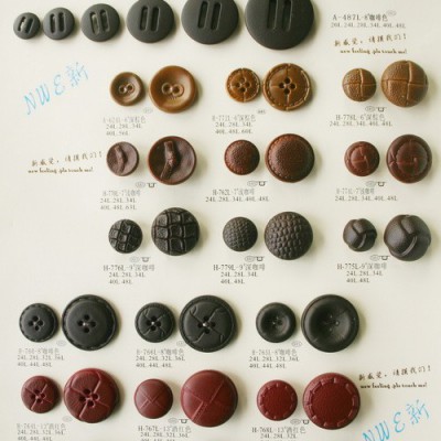 leather button plastic 01